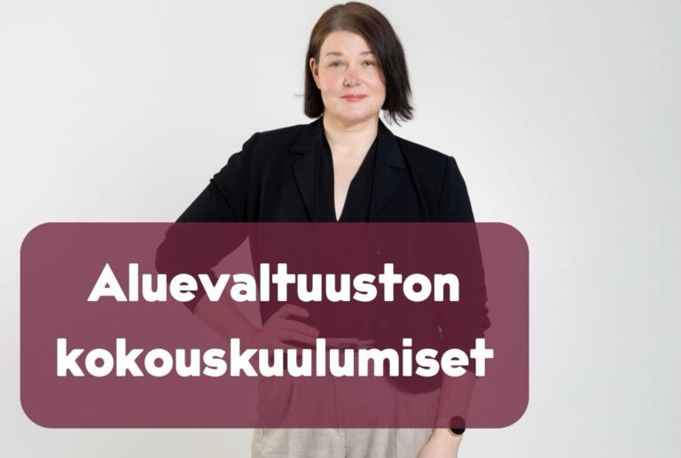 Aluevaltuustokuulumiset 31.3.2025